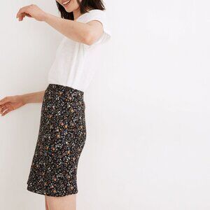 Madewell Mini Slip Skirt in Folkmagic Floral